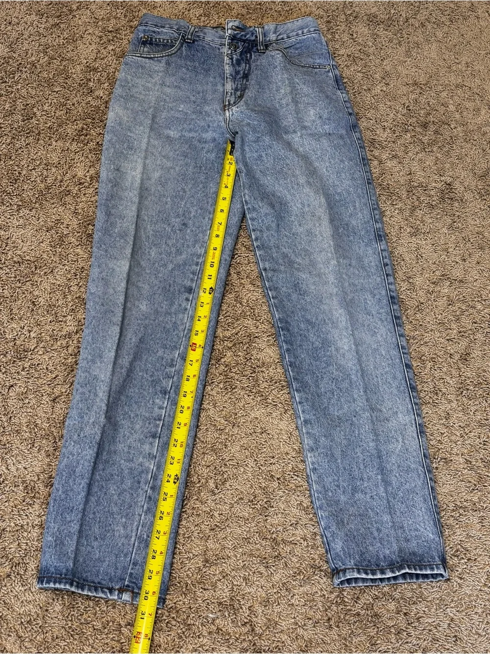 Bugle boy VTG jeans”special issue no.1” with Rare metallic waist plaque 29M